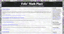 Desktop Screenshot of math.fontein.de